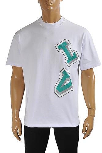 LOUIS VUITTON men’s monogram print t-shirt 20