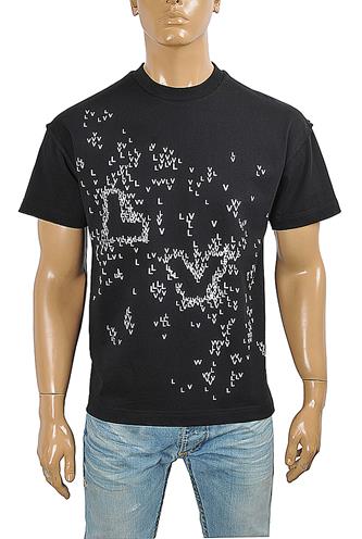 LOUIS VUITTON men’s monogram print t-shirt 26